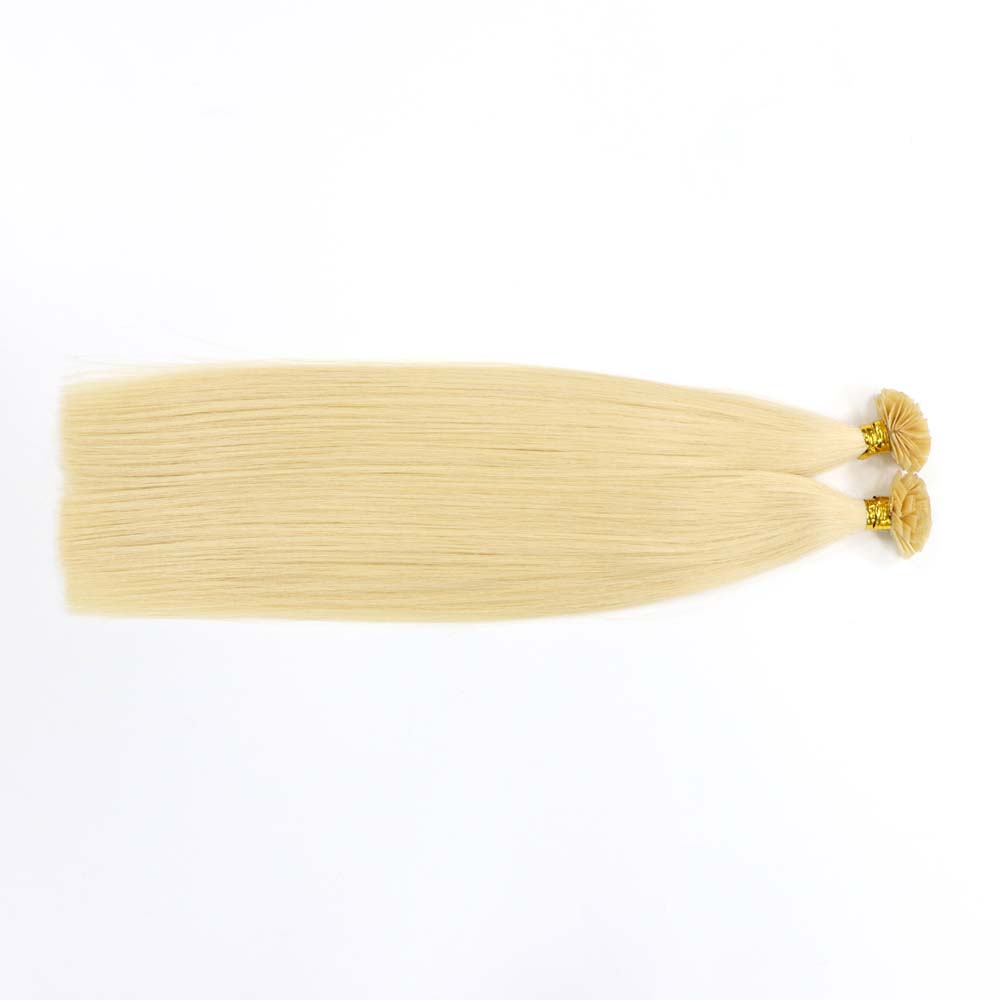 Flat Tip 24 inch Sunset Blonde PLa3 Hair Extensions (4)