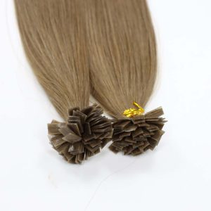 Flat Tip 16 inch Smoky Brown PLa3 Hair Extensions (2)