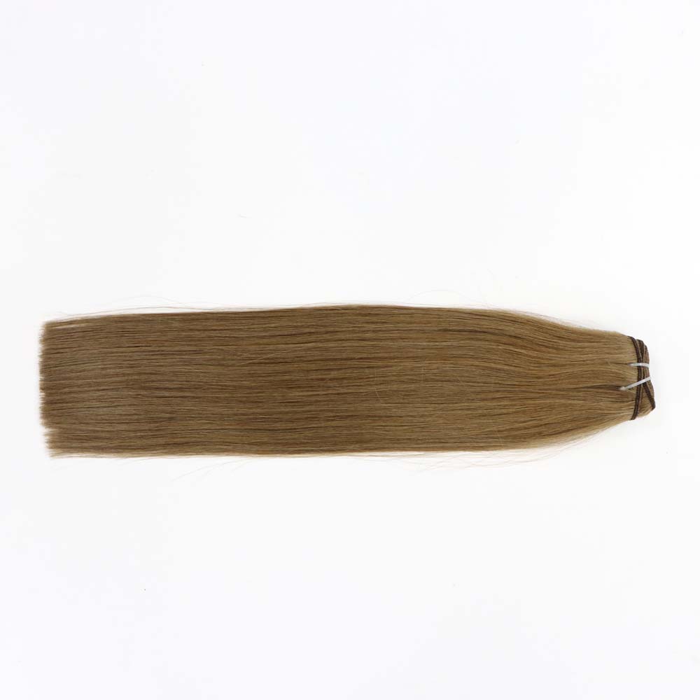 Weft 20 inch Smoky Brown PLa3 Hair Extensions (6)