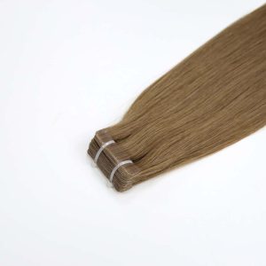 Tape in 16 inch Smoky Brown La3 Hair Extensions (5)