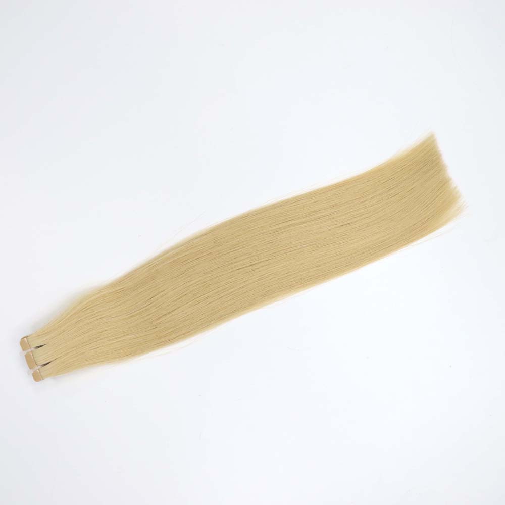 Tape in 24 inch Sandy Brown PLa3 Hair Extensions (3)