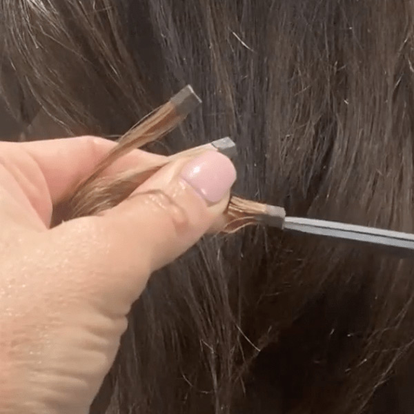 Keratin Hair Extensions The Chemical Free Solution step 4